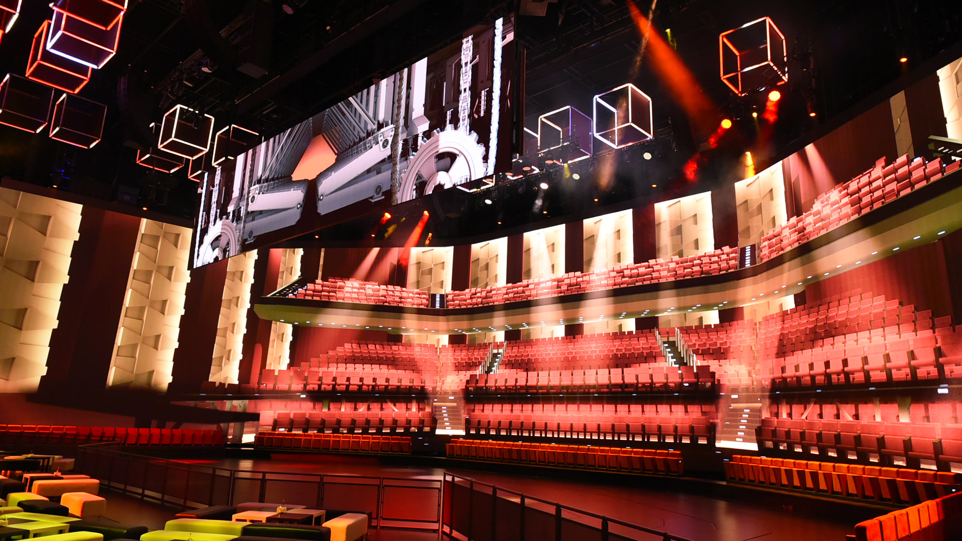 MGM Theater Cotai Resort Scéno Plus Chef de file en design de lieux